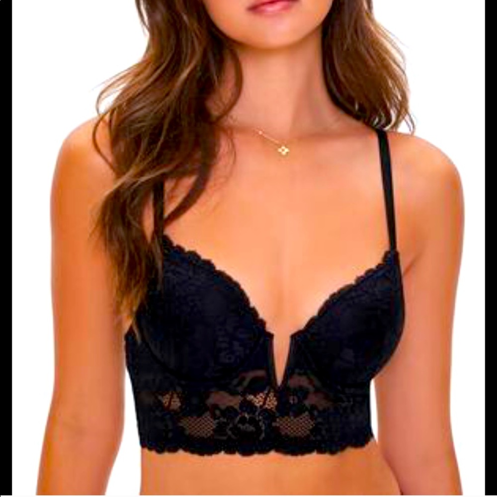 Forever 21 Black Lace Bra